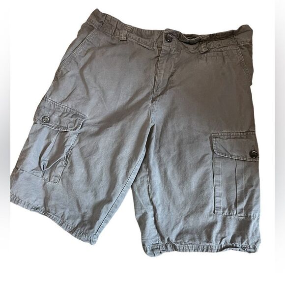 MENS MCKINLEY Grey Casual Cargo Short M - Picture 1 of 8